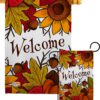 House Flag Harvest Autumn HG192130