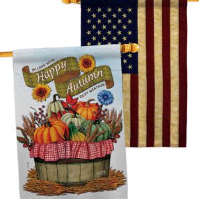 House Flag Harvest Autumn HP130420AA