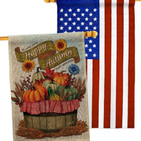 House Flag Harvest Autumn HP130420AB B