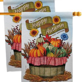 House Flag Harvest Autumn HP130420AE