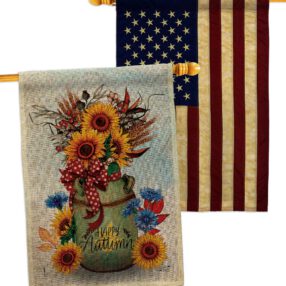 House Flag Harvest Autumn HP130421AA B