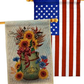 House Flag Harvest Autumn HP130421AB B