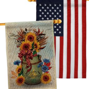 House Flag Harvest Autumn HP130421AC B