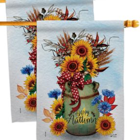 House Flag Harvest Autumn HP130421AE