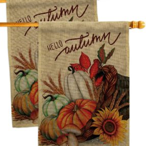 House Flag Harvest Autumn HP130423AE B