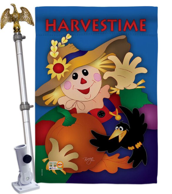 Harvestime - Harvest & Autumn Fall Vertical Impressions Decorative Flags HG113031 Made In USA - Image 13