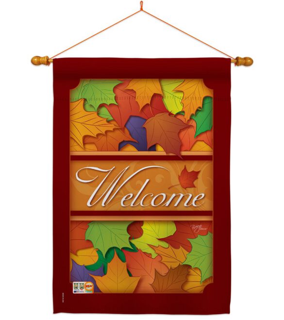 Autumn - Harvest & Autumn Fall Vertical Impressions Decorative Flags HG113035 Imported - Image 15