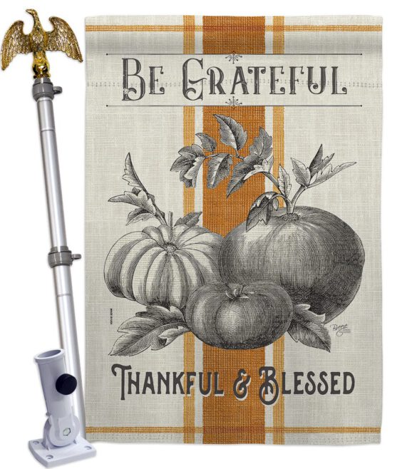 Autumn Farmhouse - Harvest & Autumn Fall Vertical Impressions Decorative Flags HG113097 Made In USA - Image 10