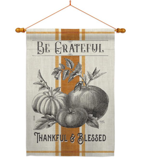Autumn Farmhouse - Harvest & Autumn Fall Vertical Impressions Decorative Flags HG113097 Made In USA - Image 11