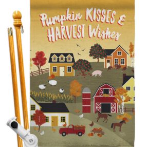 House Flag Harvest Autumn HS113098