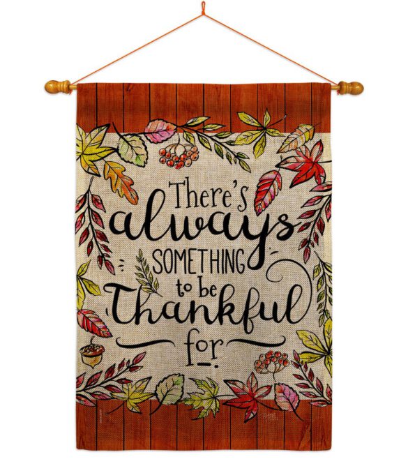 Always Something Thankful - Harvest & Autumn Fall Vertical Impressions Decorative Flags HG113112 Made In USA - Image 25