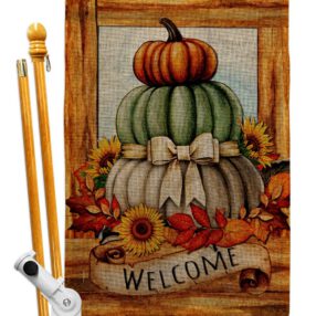 House Flag Harvest Autumn HS113116 B
