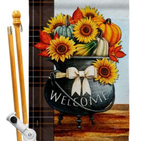House Flag Harvest Autumn HS113118