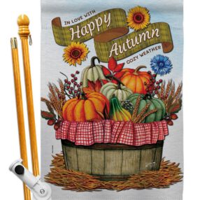 House Flag Harvest Autumn HS130420