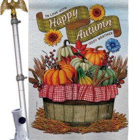 House Flag Harvest Autumn HS130420 02