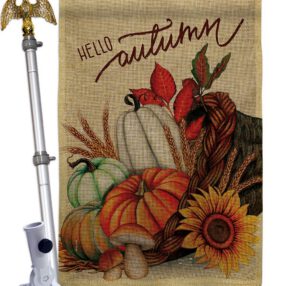 House Flag Harvest Autumn HS130423 B 02