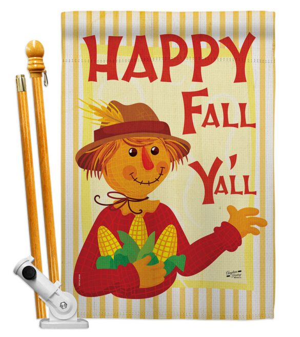 Fall Scarecrow - Harvest & Autumn Fall Vertical Impressions Decorative Flags HG137564 Made In USA - Image 5