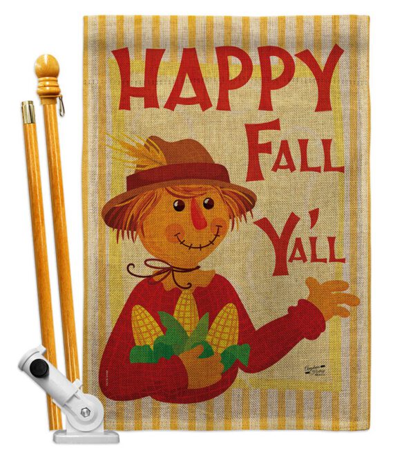 Fall Scarecrow - Harvest & Autumn Fall Vertical Impressions Decorative Flags HG137564 Made In USA - Image 15