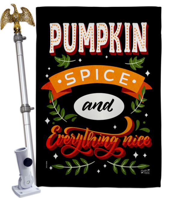 Everything Nice - Harvest & Autumn Fall Vertical Impressions Decorative Flags HG137581 Made In USA - Image 11