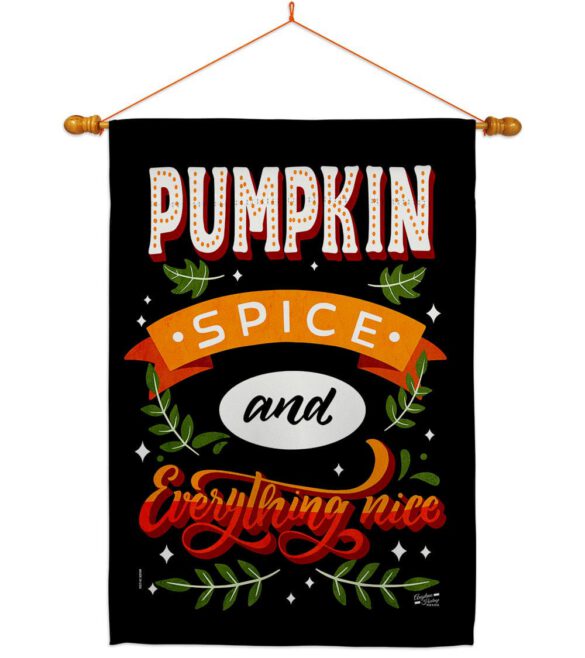 Everything Nice - Harvest & Autumn Fall Vertical Impressions Decorative Flags HG137581 Made In USA - Image 12