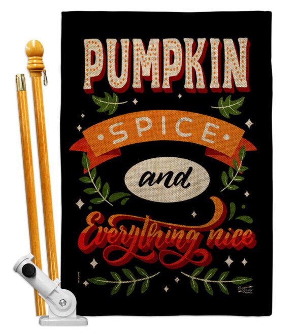 Everything Nice - Harvest & Autumn Fall Vertical Impressions Decorative Flags HG137581 Made In USA - Image 17