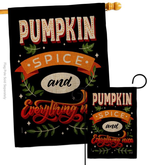 Everything Nice - Harvest & Autumn Fall Vertical Impressions Decorative Flags HG137581 Made In USA - Image 15
