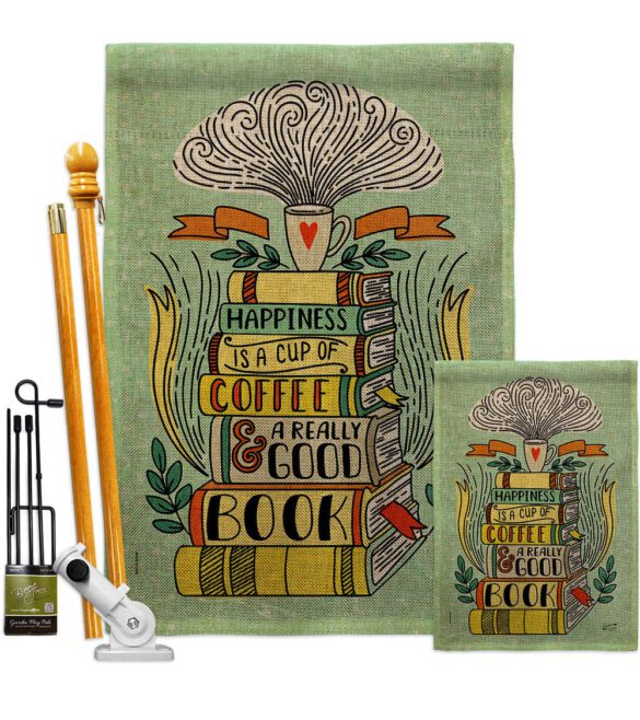 Good Book - Historic Americana Vertical Impressions Decorative Flags HG137639 Made In USA - Image 18