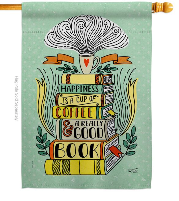 Good Book - Historic Americana Vertical Impressions Decorative Flags HG137639 Made In USA - Image 2