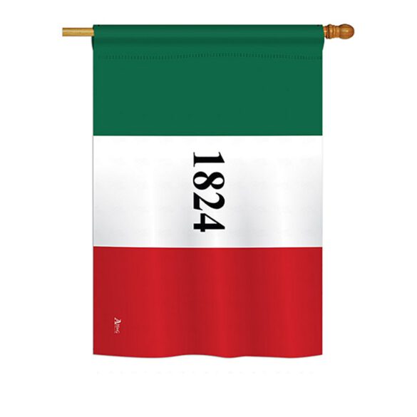 Alamo - Historic Americana Vertical Impressions Decorative Flags HG140702 Printed In USA - Image 3