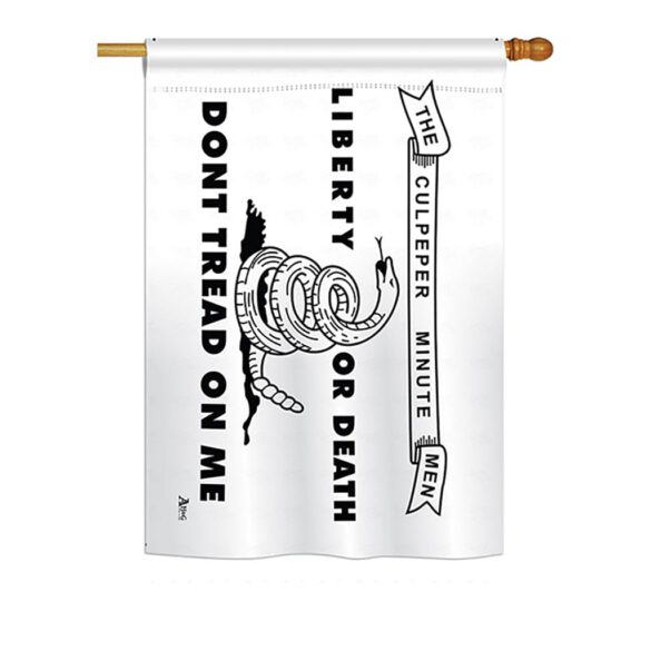 Culpepper - Historic Americana Vertical Impressions Decorative Flags HG140709 Printed In USA - Image 2