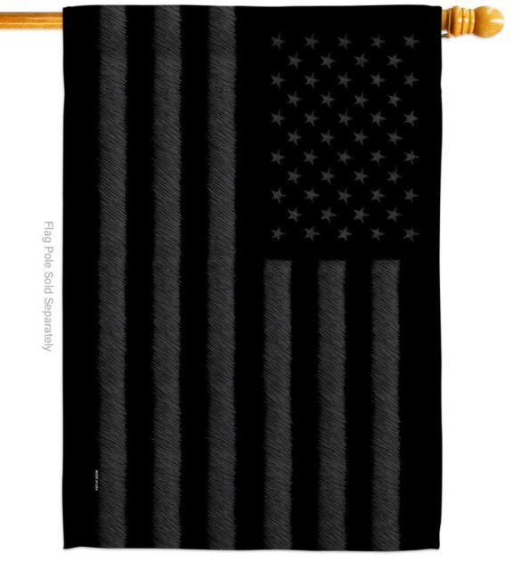 Black America - Historic Americana Vertical Impressions Decorative Flags HG141189 Made In USA - Image 2
