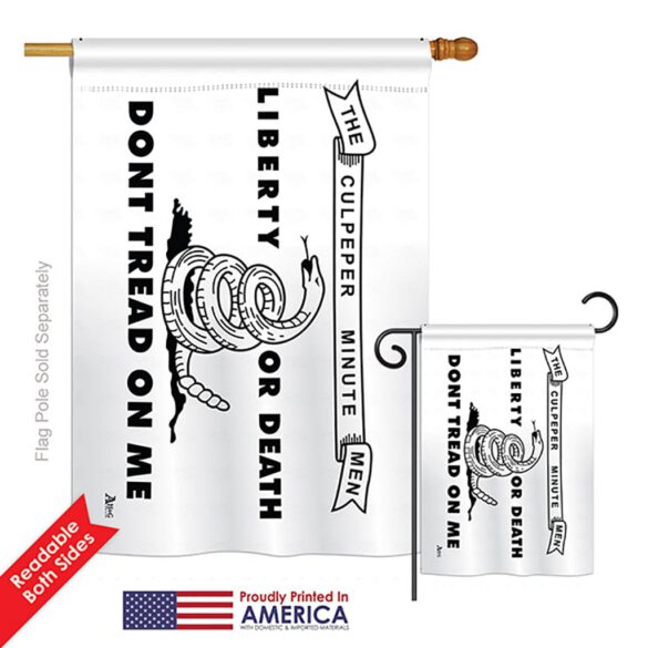 Culpepper - Historic Americana Vertical Impressions Decorative Flags HG140709 Printed In USA - Image 6