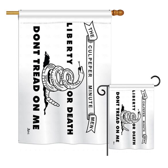 Culpepper - Historic Americana Vertical Impressions Decorative Flags HG140709 Printed In USA - Image 3