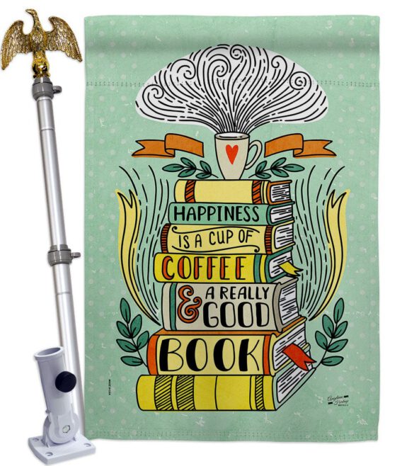 Good Book - Historic Americana Vertical Impressions Decorative Flags HG137639 Made In USA - Image 11
