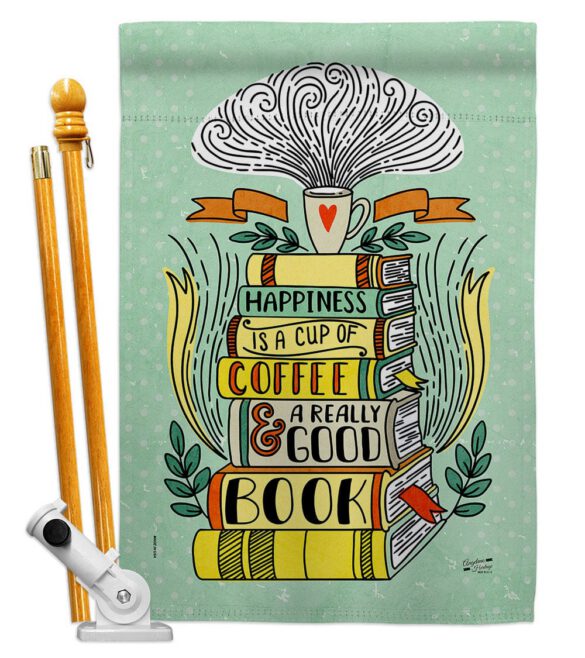 Good Book - Historic Americana Vertical Impressions Decorative Flags HG137639 Made In USA - Image 5