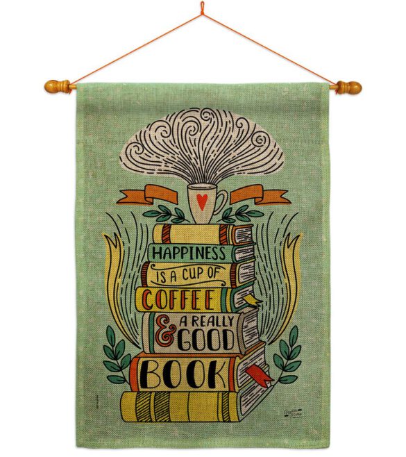 Good Book - Historic Americana Vertical Impressions Decorative Flags HG137639 Made In USA - Image 24