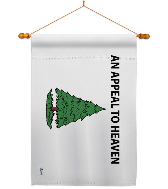 AN Appeal To Heaven - Historic Americana Vertical Impressions Decorative Flags HG140903 Made In USA - Image 11
