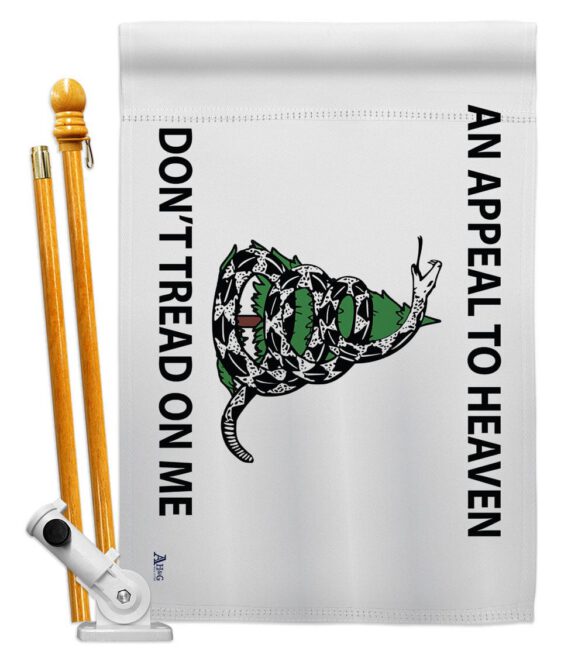 AN Appeal To Heaven Don't Tread On Me - Historic Americana Vertical Impressions Decorative Flags HG140904 Made In USA - Image 6