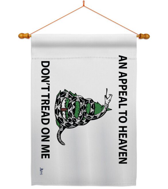 AN Appeal To Heaven Don't Tread On Me - Historic Americana Vertical Impressions Decorative Flags HG140904 Made In USA - Image 11