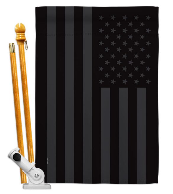 All Black America - Historic Americana Vertical Impressions Decorative Flags HG141188 Made In USA - Image 6