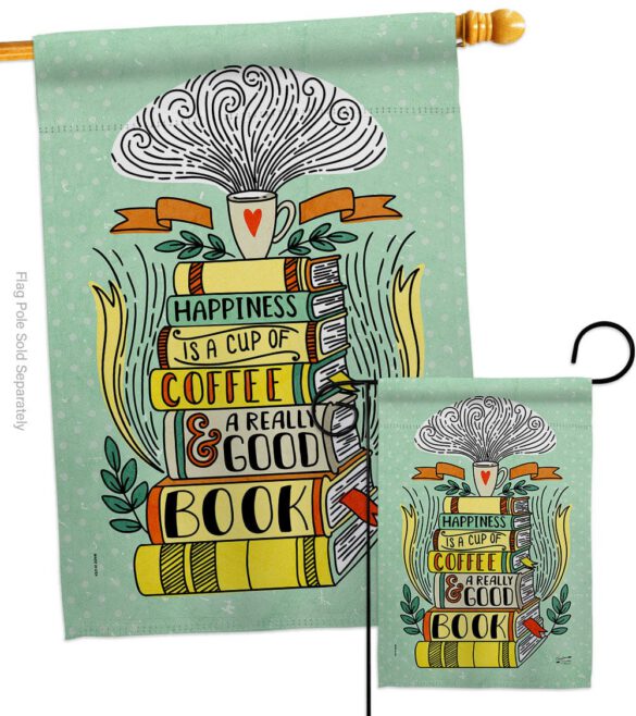Good Book - Historic Americana Vertical Impressions Decorative Flags HG137639 Made In USA - Image 3