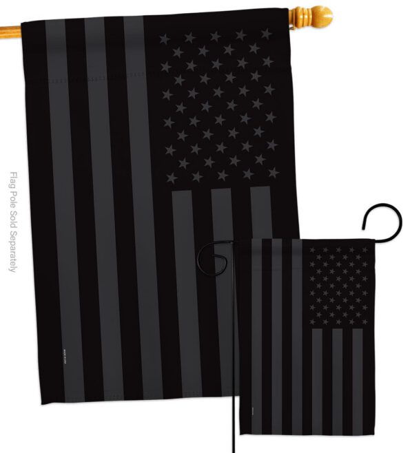 All Black America - Historic Americana Vertical Impressions Decorative Flags HG141188 Made In USA - Image 4