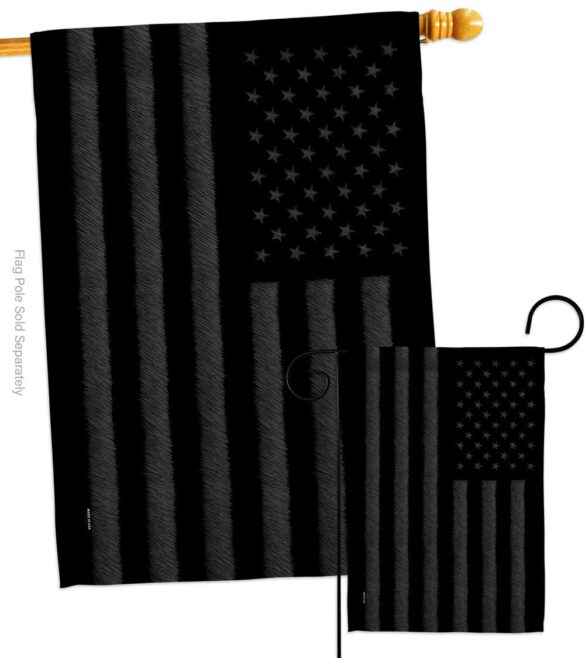 Black America - Historic Americana Vertical Impressions Decorative Flags HG141189 Made In USA - Image 3