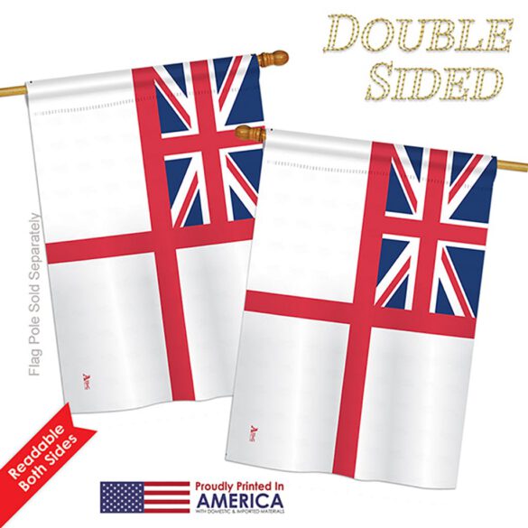 British Navy - Historical Flags of the World Vertical Impressions Decorative Flags HG140706 Printed In USA - Image 5
