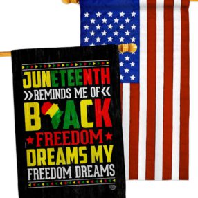 House Flag Juneteenth HP190152AB