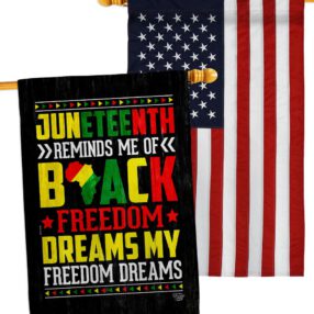 House Flag Juneteenth HP190152AC