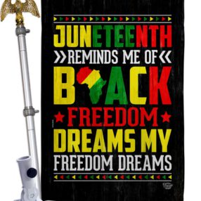 House Flag Juneteenth HS190152 02