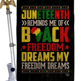 House Flag Juneteenth HS190152 B 02