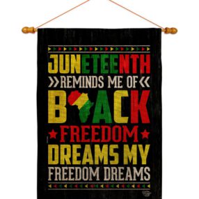 House Flag Juneteenth HS190152 B 03