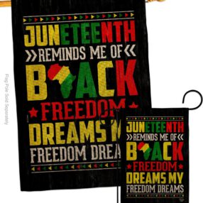 House Flag Juneteenth S190152 B